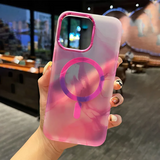 Funda Marmol Silicona Morada IPhone 12/12 PRO