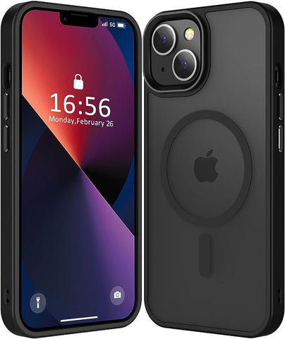 Case MagSafe  Negro Matte iPhone 14 PRO MAX