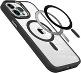 Case MagSafe Negro-Transparente iPhone 15 Plus