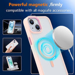 Case MagSafe Rosado-Transparente iPhone 13 Pro Max