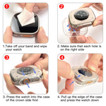 Case protector transparente Apple Watch 45 mm
