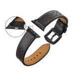 Correa de Cuero Negro Apple Watch 38/40/41 mm