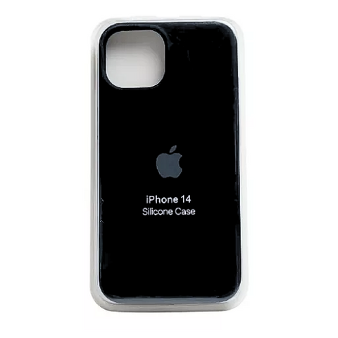 Silicone Case Negro iPhone 14