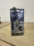 Adaptador carga para carro USB + USB-C