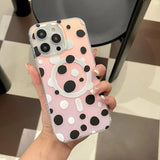Case MagSafe Pepas Negro & Blanco IPhone 15 PRO MAX