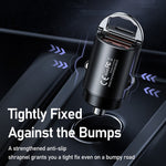 Adaptador carga para carro USB + USB-C