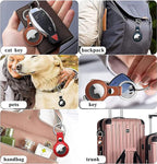 Llavero para AirTags de cuero