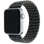Pulso Solo Loop Nylon Negro-Gris iWatch 38-40-41 mm