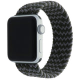 Pulso Solo Loop Nylon Negro-Gris iWatch 38-40-41 mm