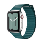 Correa de cuero magnetica Apple Watch 38/40/41 mm Azul