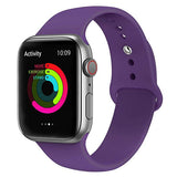 Correa de silicona colores Apple Watch 42/44/45/49 mm