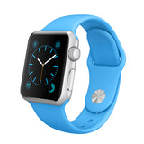 Correa de silicona colores Apple Watch 42/44/45/49 mm