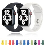 Correa de silicona colores Apple Watch 38/40/41 mm