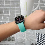 Correa de silicona colores Apple Watch 42/44/45/49 mm