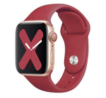 Correa de silicona colores Apple Watch 42/44/45/49 mm