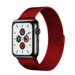 Correa Milanese Loop Rojo Apple Watch 38/40/41 mm