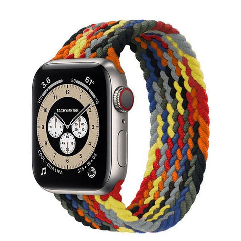 Pulso Solo Loop Nylon MultiColor iWatch 42-44-45-49 mm