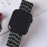 Pulso Solo Loop Nylon Negro-Gris iWatch 38-40-41 mm