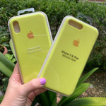 Silicone Case Amarillo Neon iPhone X/Xs