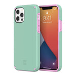 Case Incipio Duo iPhone 12/12 Pro Menta y Rosado