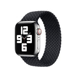 Pulso Solo Loop Nylon Negro iWatch 38-40-41 mm