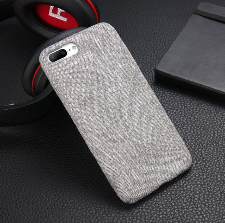 Tela Case iPhone 7/8 Plus (Gris Claro)