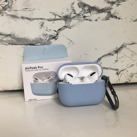 Protector Azul Claro AirPods Pro