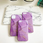Marmol Case silicona Morado iPhone 7/8 Y SE 2020