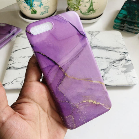 Marmol Case silicona Morado iPhone 7/8 PLUS