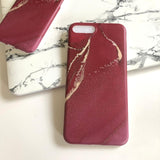 Marmol Case silicona Rojo iPhone 7/8 PLUS