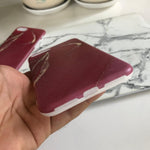 Marmol Case silicona Rojo iPhone 7/8 PLUS