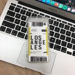 Case Ticket "Los Angeles" iPhone 7/8 PLUS