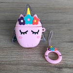 Protector Pink Unicorn para AirPods 1/2