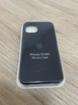 Silicone Case Negro iPhone 12 Mini