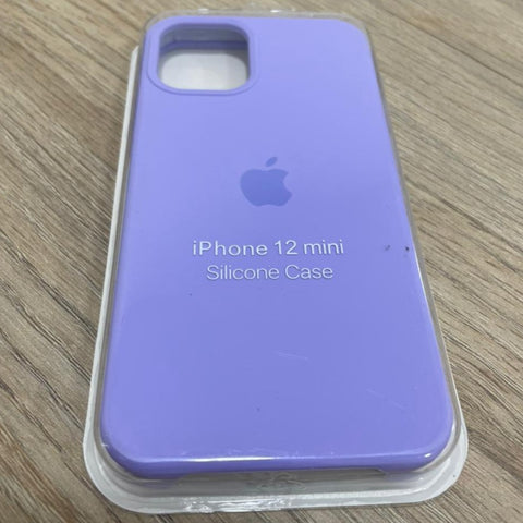Silicone Case Lila iPhone 12 Mini