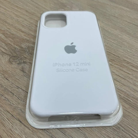 Silicone Case Blanco iPhone 12 Mini