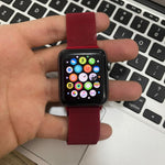 Correa Milanese Loop Rojo Apple Watch 38/40/41 mm