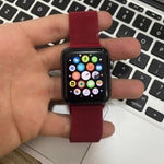 Milanese Loop Rojo iWatch 42-44-45-49 mm