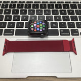 Milanese Loop Rojo iWatch 42-44-45-49 mm