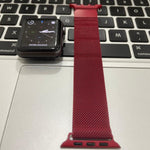 Milanese Loop Rojo iWatch 42-44-45-49 mm