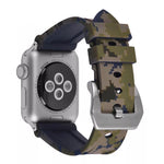 Correa Silicona Camouflage Verde-Negro Apple Watch 38/40/41 mm