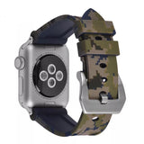 Correa Silicona Camouflage Verde-Negro Apple Watch 38/40/41 mm