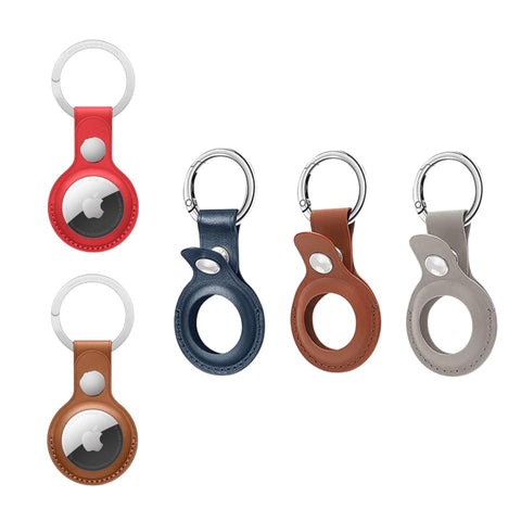Llavero para AirTags de cuero