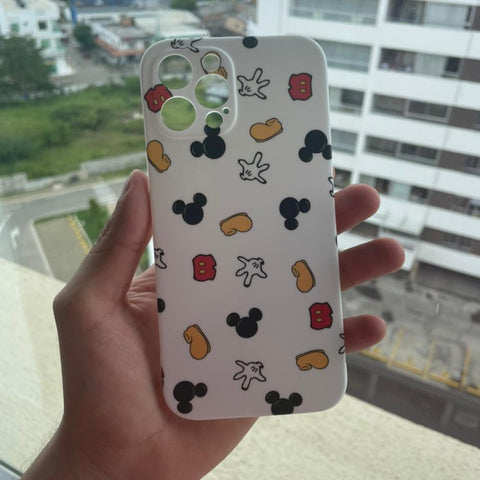 Mickey Mouse Case Blanco iPhone 11