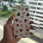 Mickey Mouse Case Blanco iPhone XR