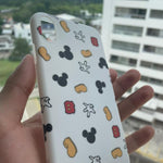 Mickey Mouse Case Blanco iPhone XR