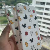 Mickey Mouse Case Blanco iPhone XR