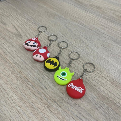 Llavero de diseños para AirTags de silicona