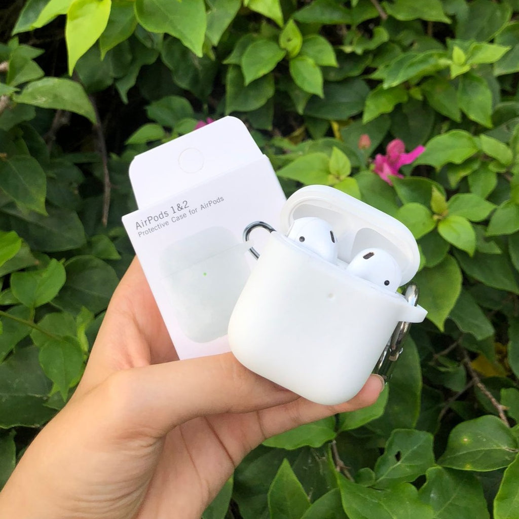 Funda airpods 1 - 2 generación Patita Blanco