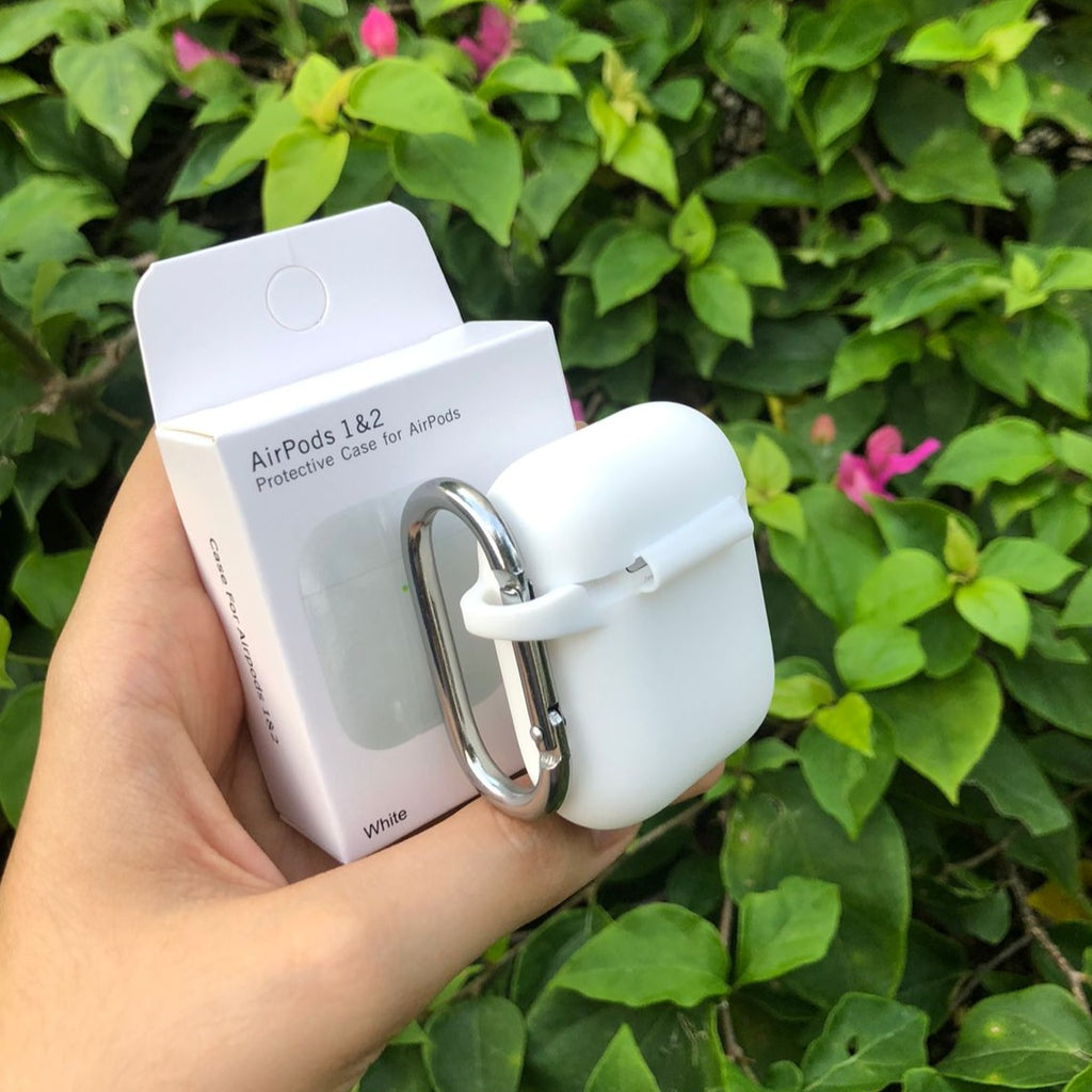 Funda airpods 1 - 2 generación Patita Blanco